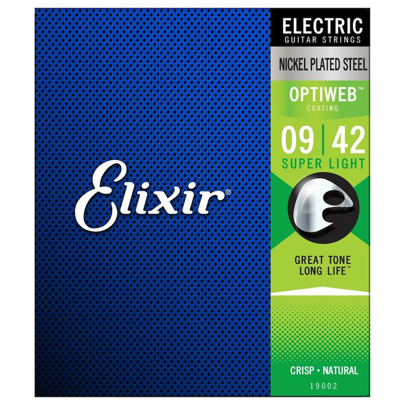 Elixir Electric Optiweb Super Light 9 - 42