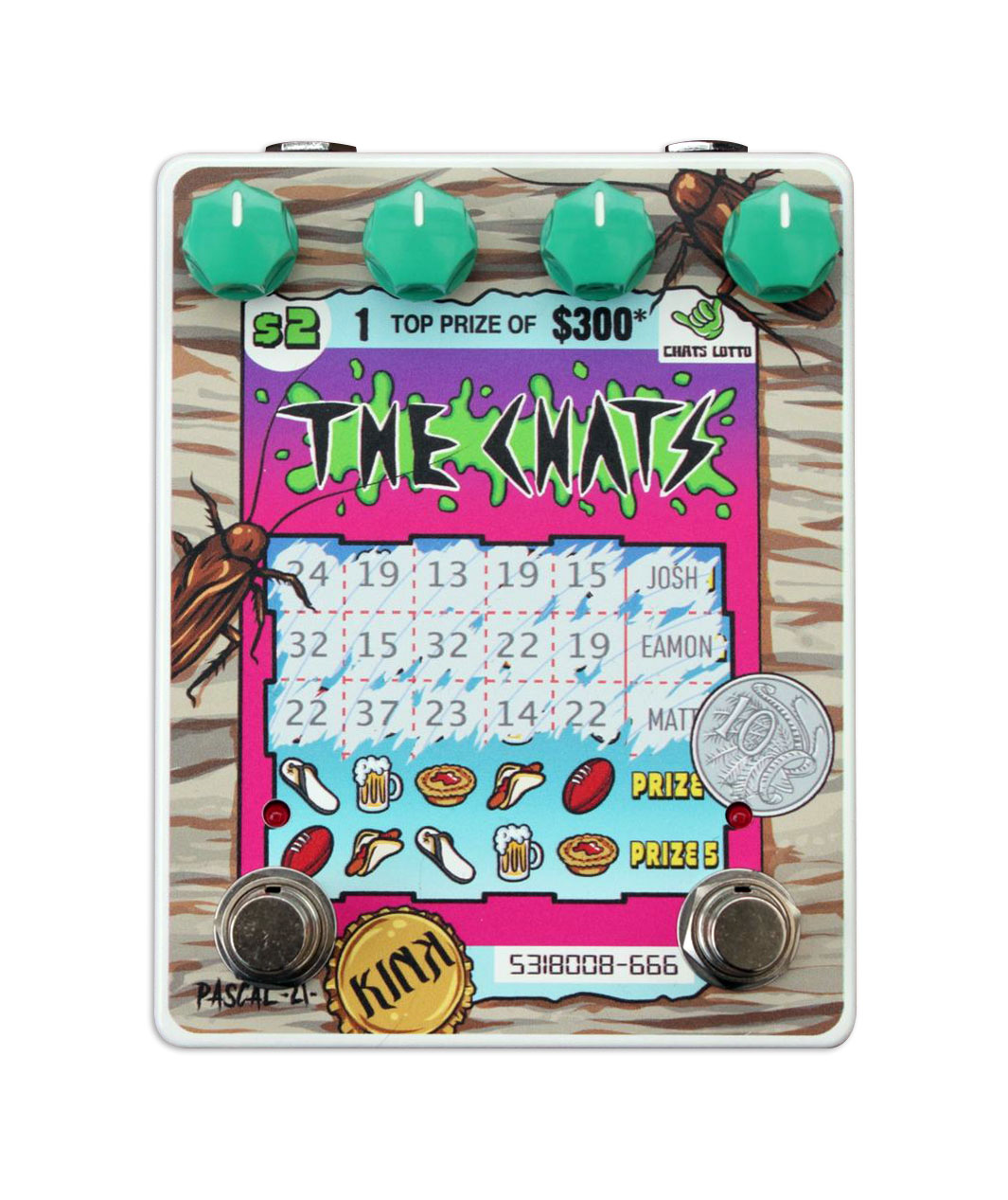 Kink The Chats Scratchie Fuzz Pedal