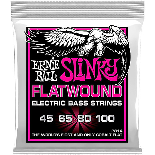 Ernie Ball 45-100 Bass Super Slinky Flatwound