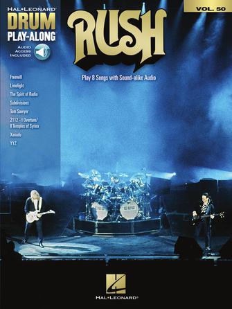 Rush Drum Play Along Vol 50 Book And Online