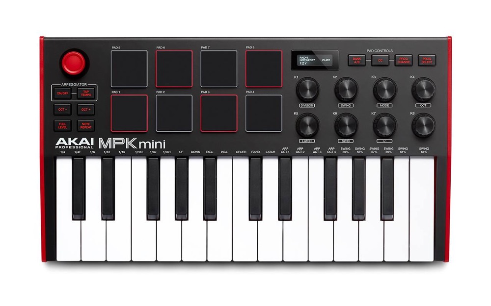 Akai MPK MINI MK3 Compact Keyboard and  …