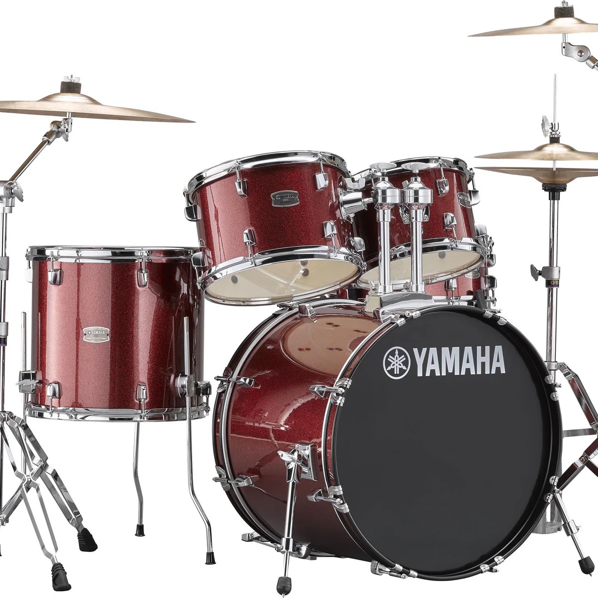 Yamaha Rydeen Drum Kit 10,12,14,20,14  …