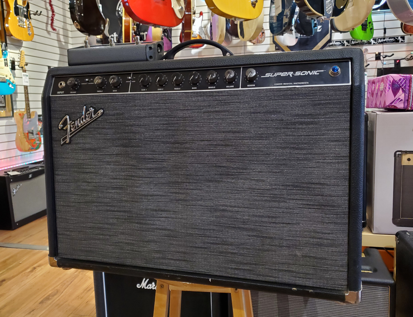 USED Fender Supersonic Tube Amp w/FSTW