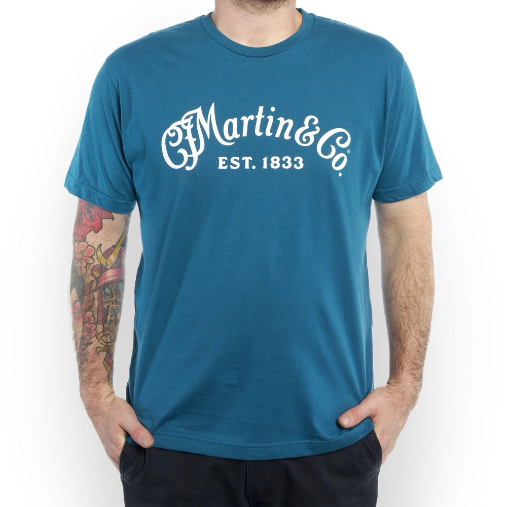 Martin Martin CFM Logo T Shirt Ocean In Medium - Misc