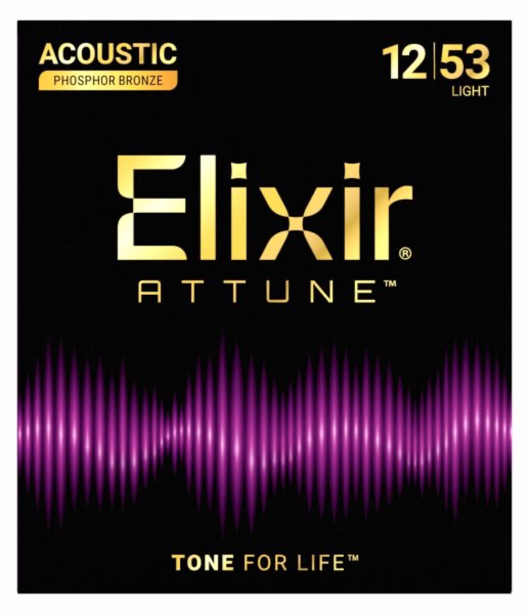 Elixir Attune Phosphor Bronze Acoustic Light 12-53