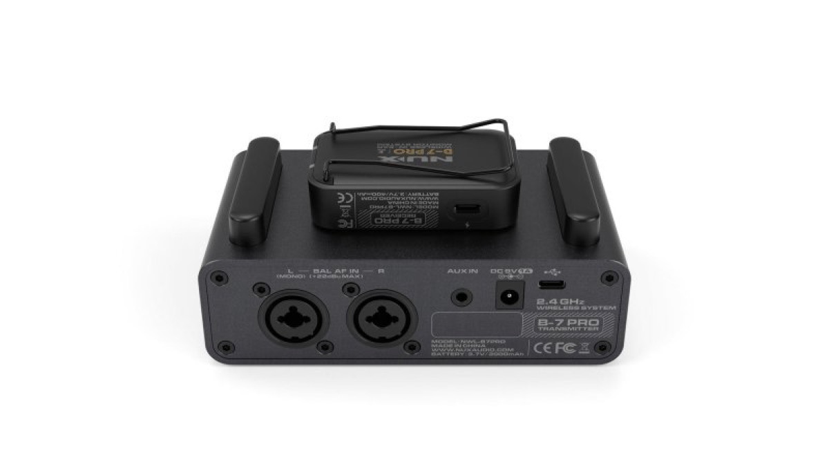 NUX NUX Wireless IEM In-Ear Monitor System - Recording