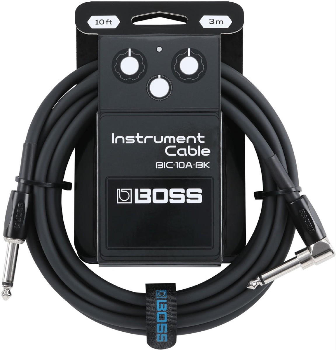 BOSS Instrument Cable 10' 3m 1/4