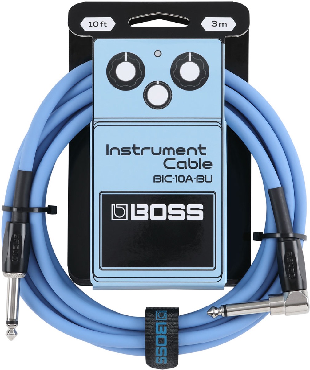 BOSS Instrument Cable 10' 3m 1/4