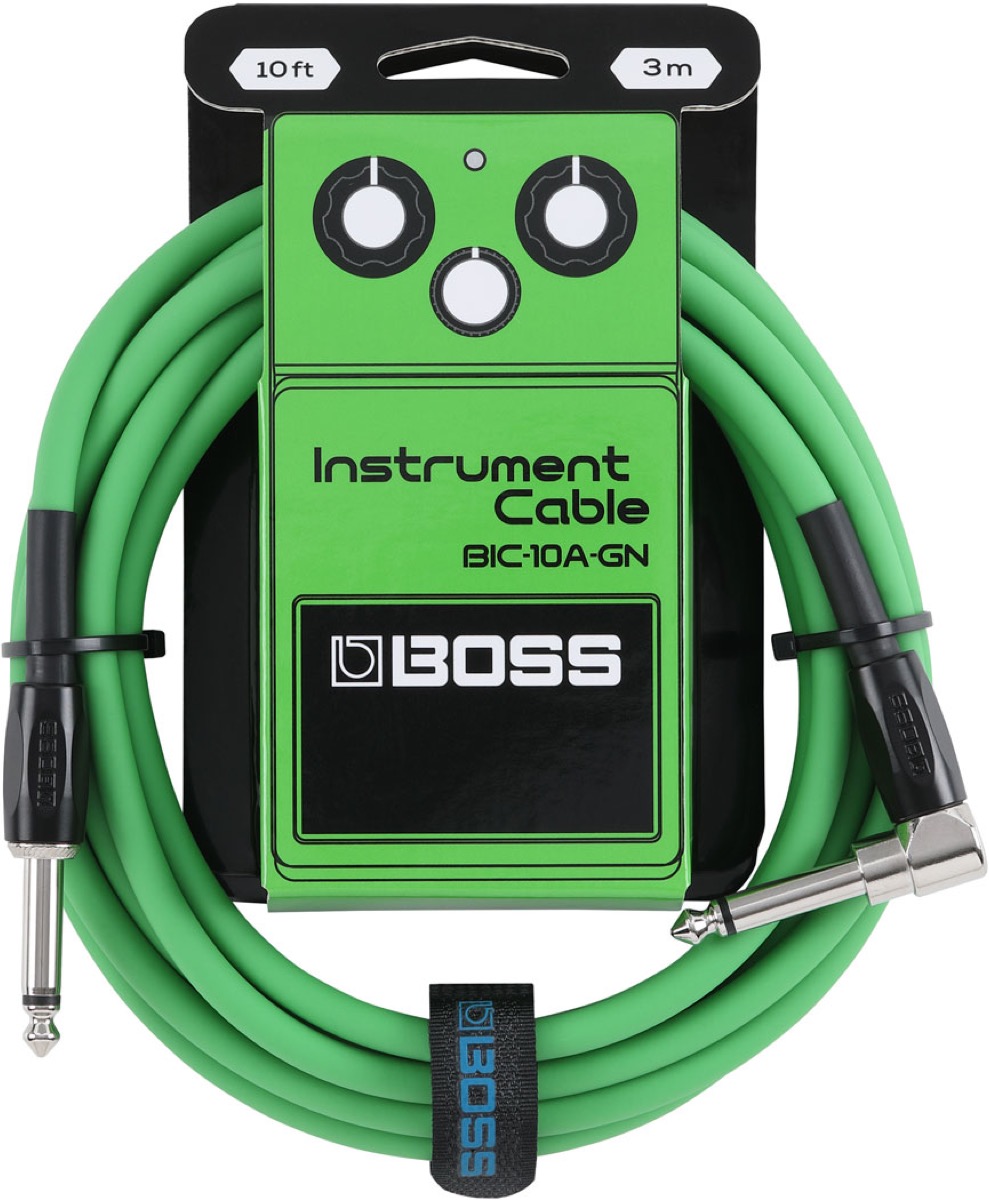 BOSS Instrument Cable 10' 3m 1/4