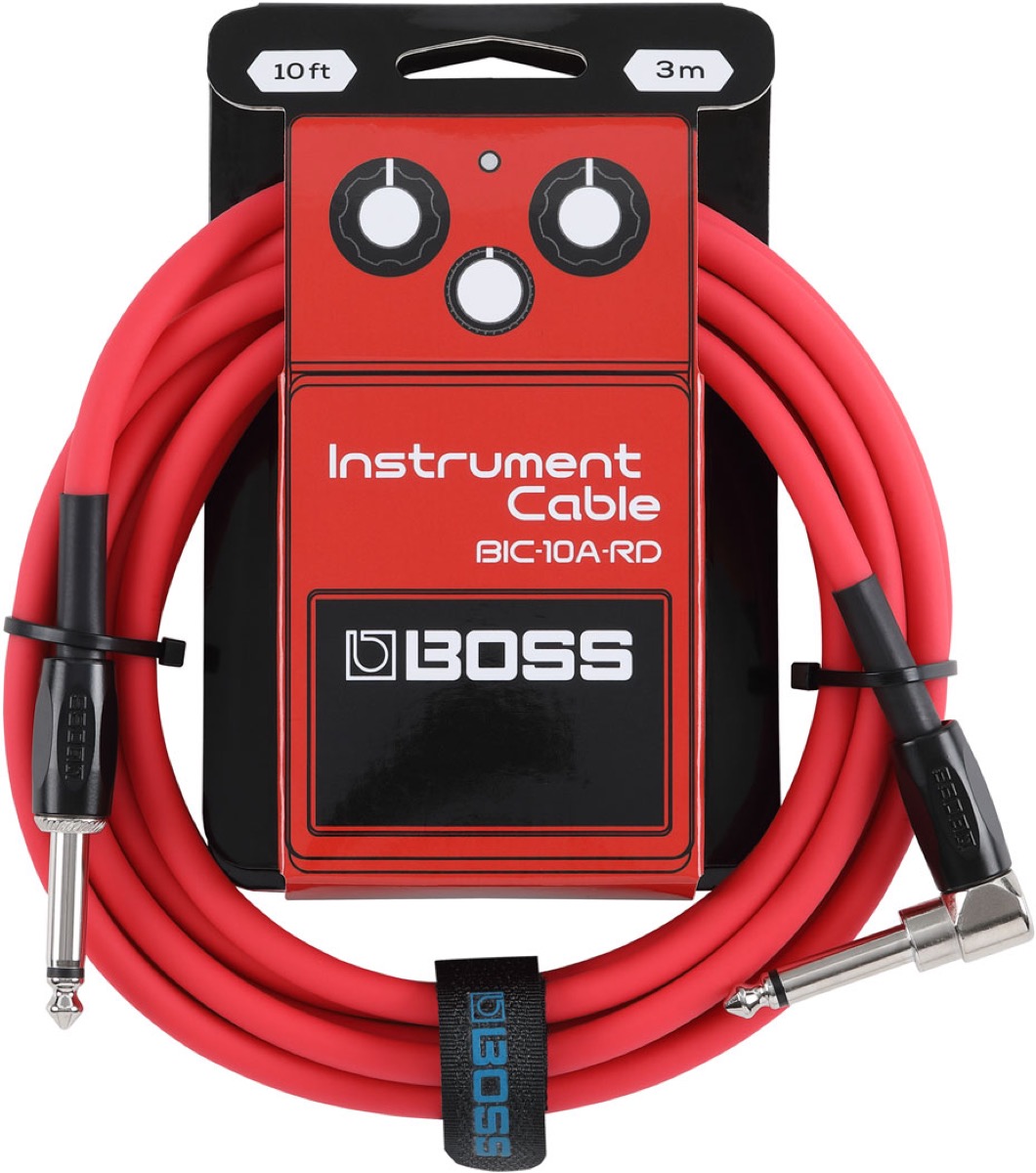 BOSS Instrument Cable 10' 3m 1/4