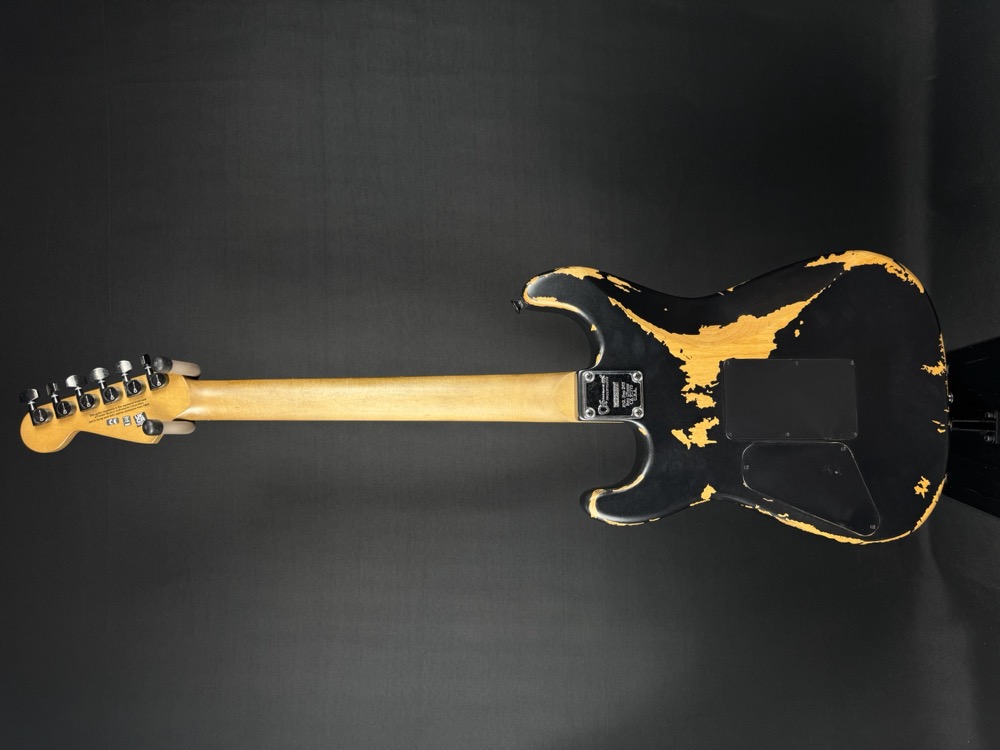 Charvel Charvel Pro-Mod Relic San Dimas Style 1 HH, Floyd Rose, Weathered Black - Guitars