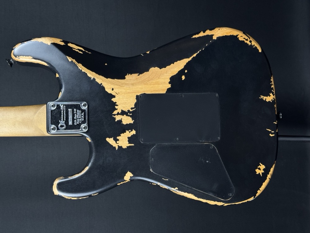 Charvel Charvel Pro-Mod Relic San Dimas Style 1 HH, Floyd Rose, Weathered Black - Guitars