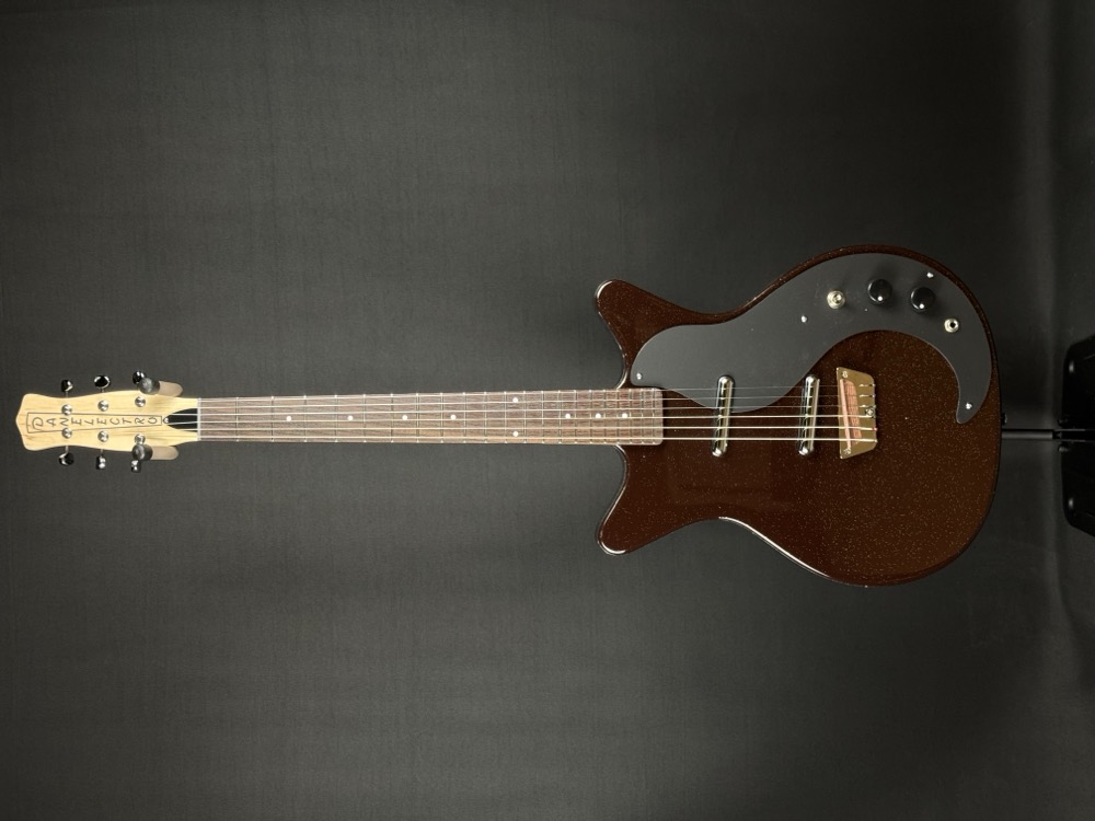Danelectro '59 Glitter - Maroon, Silver
