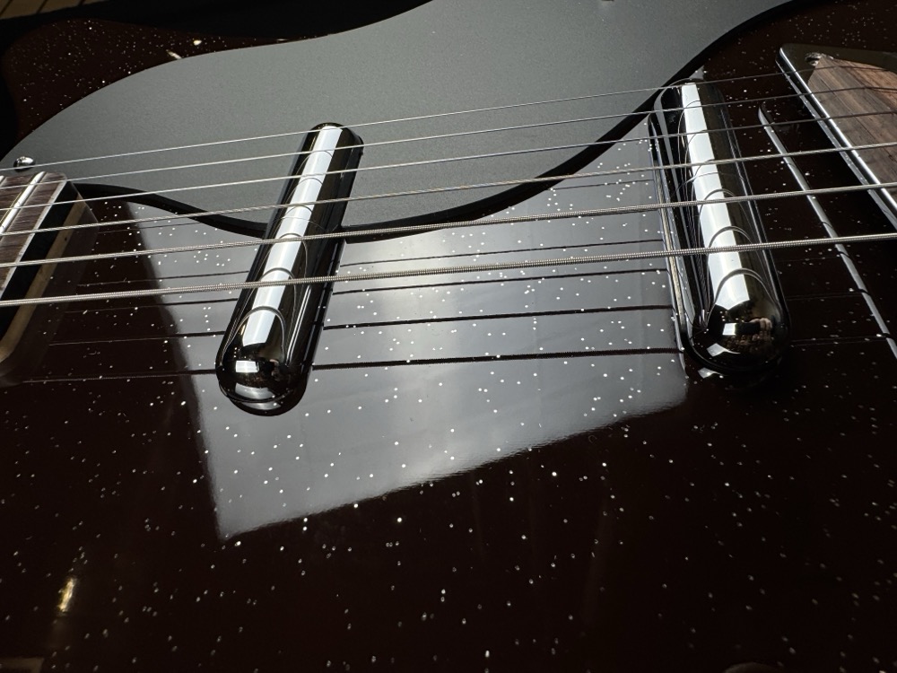 Danelectro Danelectro '59 Glitter - Maroon, Silver - Guitars