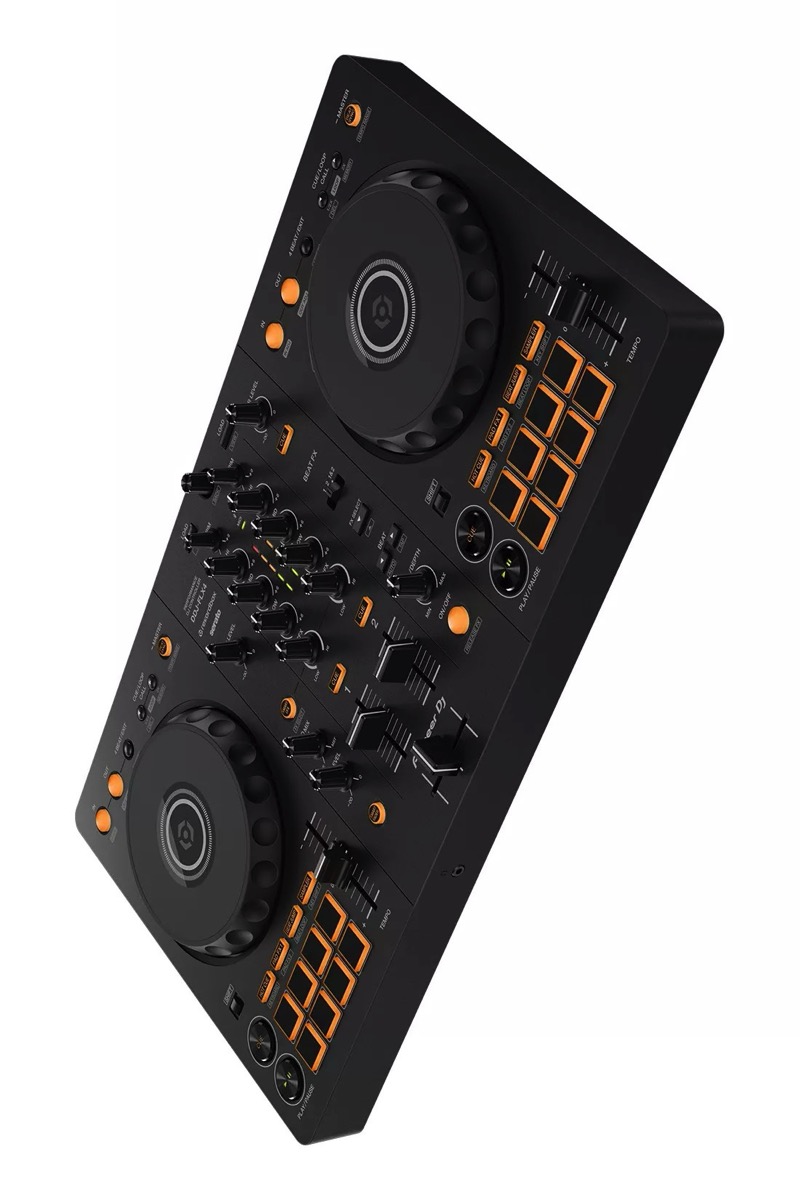 Pioneer DJ AlphaTheta DDJ-FLX4 2 Deck DJ Controller, Black - Pioneer DJ - Live Sound, DJ