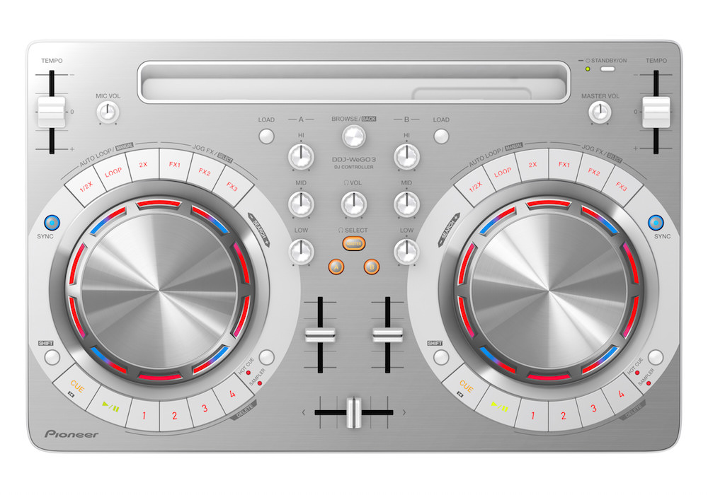 Pioneer DDJ-WEG03-K DJ Controller w/Novice DJ Software & IOS