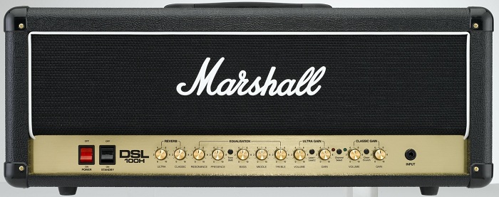 Marshall DSL100H 100w 2-channel Tube Head