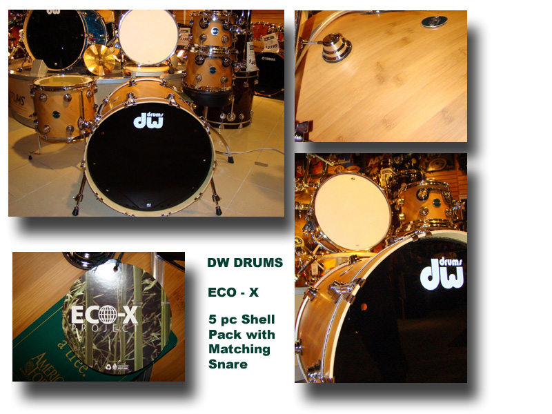 Dw eco deals x drum set