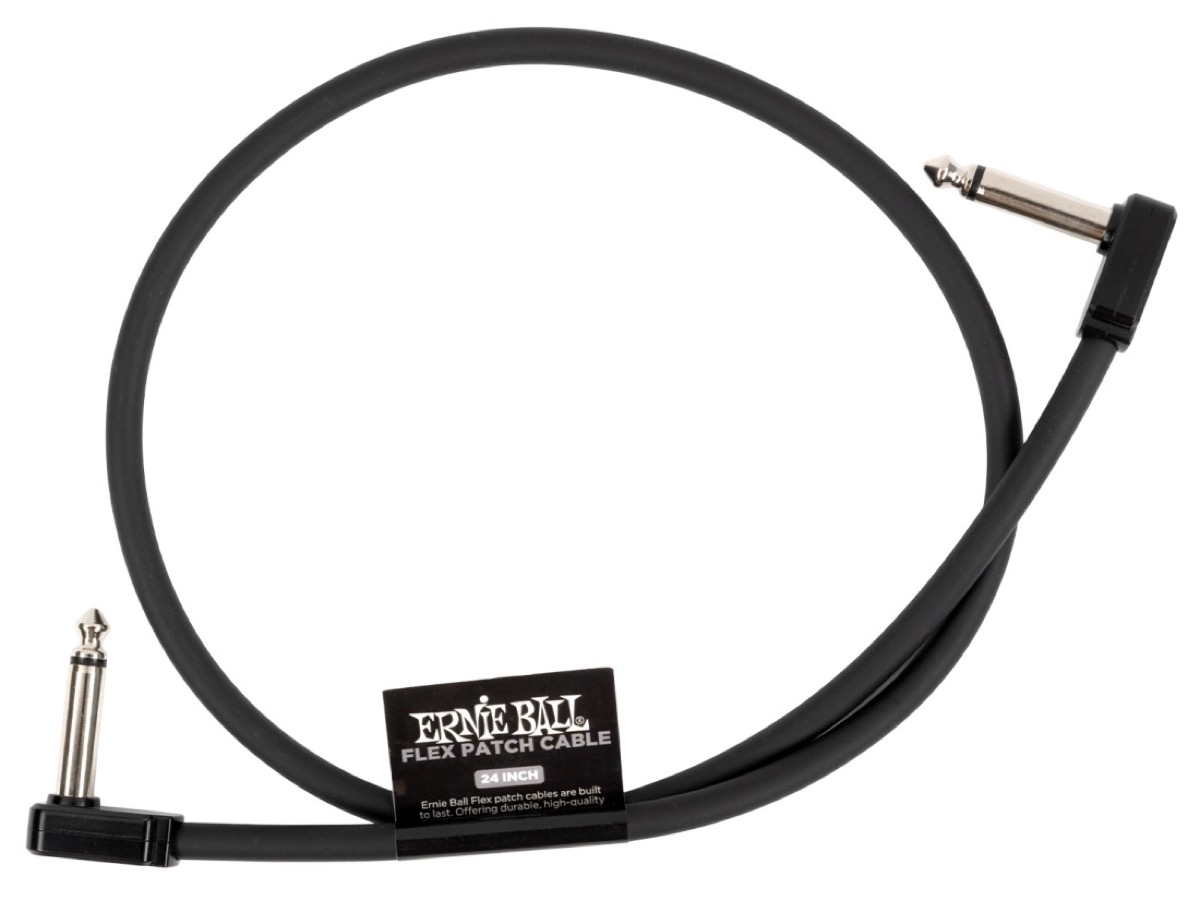 Ernie Ball 24 Inch Flex Instrument Cable - Black