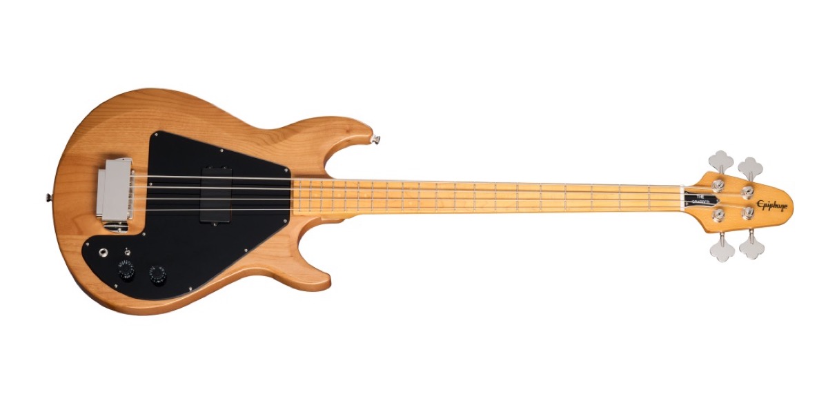 Epiphone Grabber Bass In Natural With Gigbag