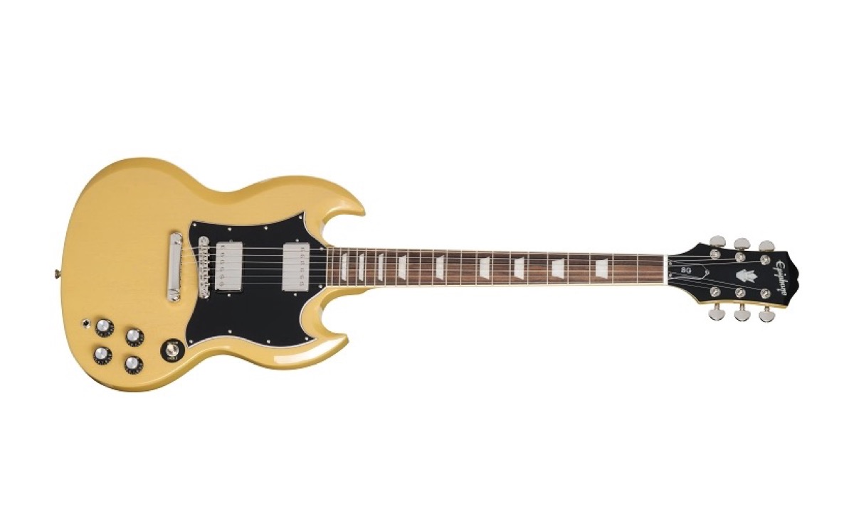 Epiphone SG Standard TV Yellow With Gig Bag