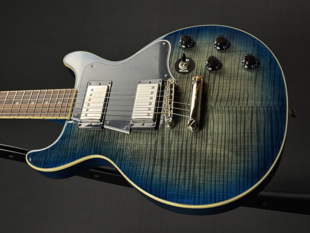 Epiphone Epiphone Les Paul Special Double Cut Figured Guitar - Ocean Water - Guitars