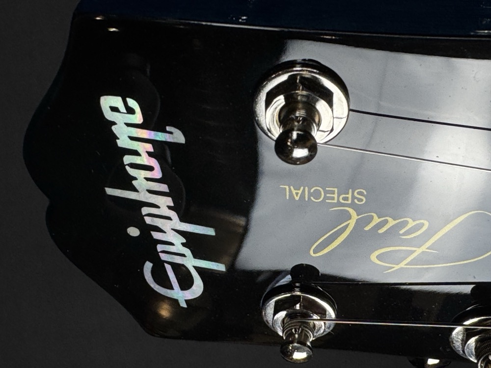 Epiphone Epiphone Les Paul Special Double Cut Figured Guitar - Ocean Water - Guitars