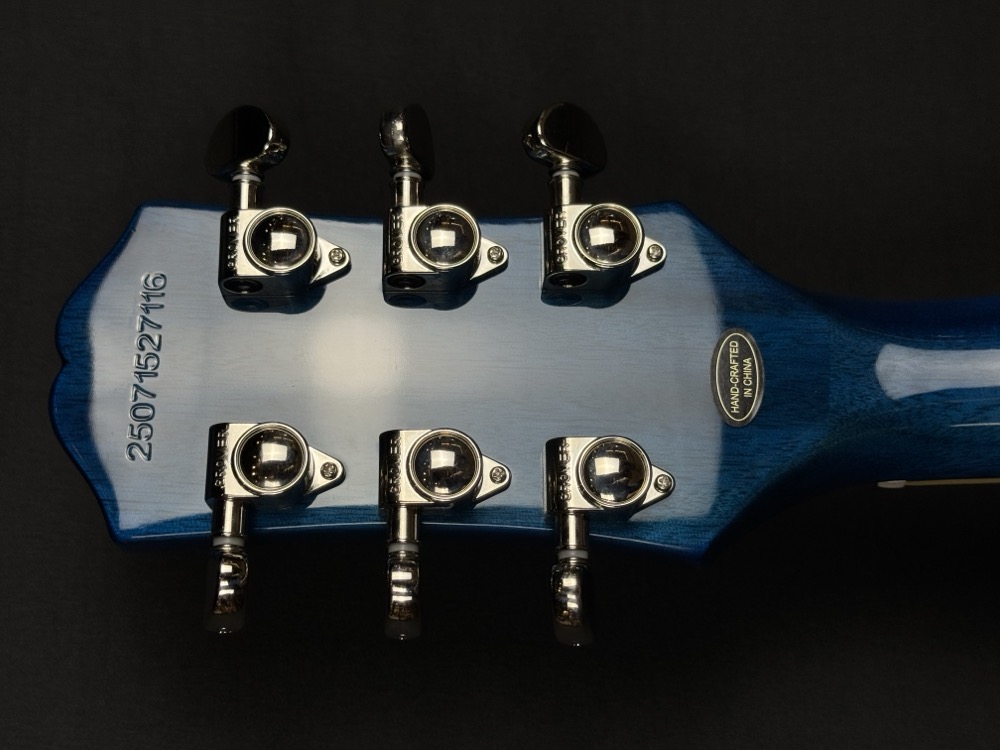 Epiphone Epiphone Les Paul Special Double Cut Figured Guitar - Ocean Water - Guitars