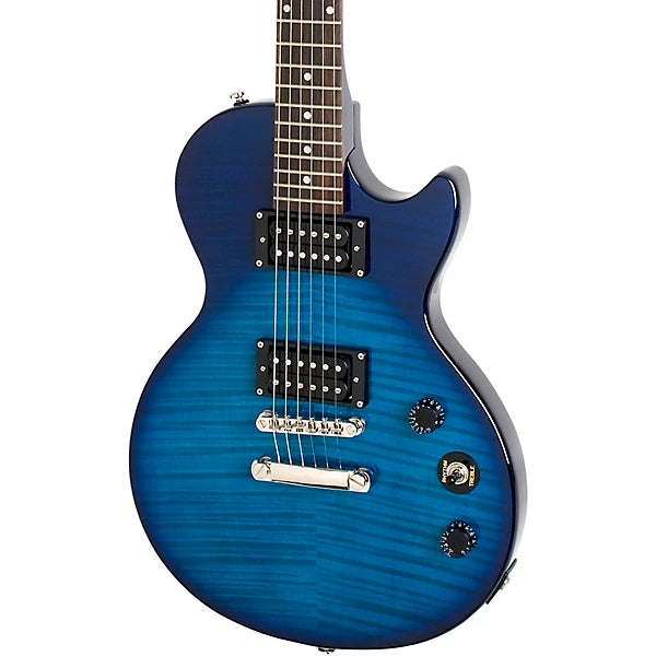 Epiphone Epiphone Limited Edition Les Paul Special II Plus Top In Trans Blue - Guitars