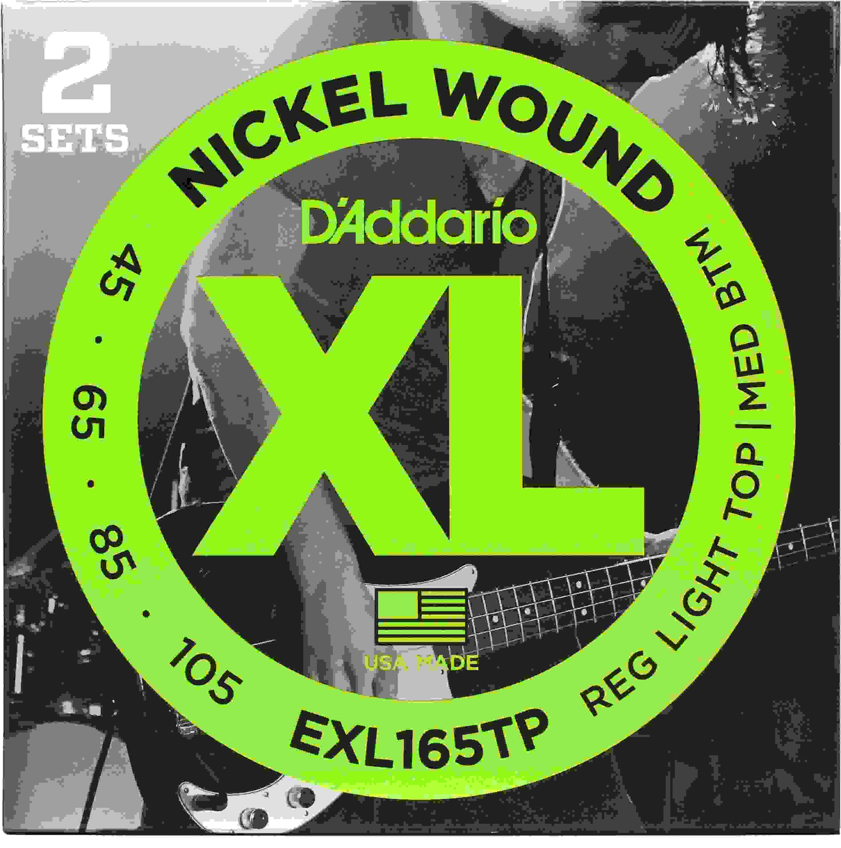 D'Addario EXL165 45-105 Bass Medium Light