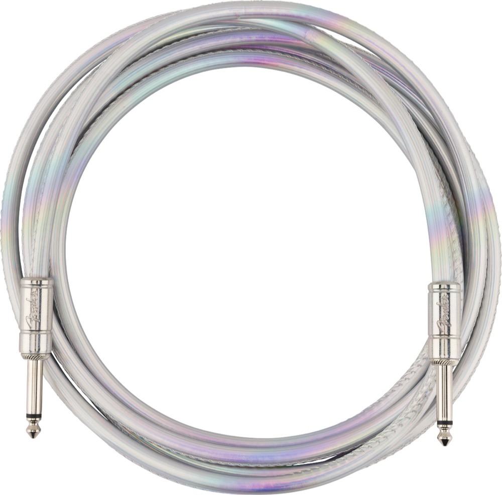 Fender Fender 10 Foot Contour Galaxy Cable In Iridescent - Cables