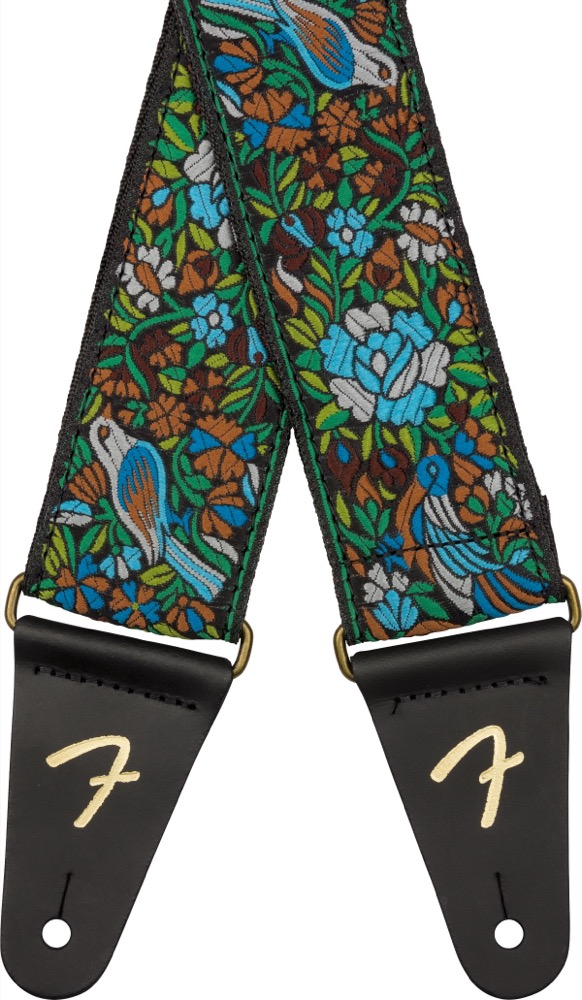 Fender Fender Strap 2" Mosaic Jacquard Strap - Green - Guitars