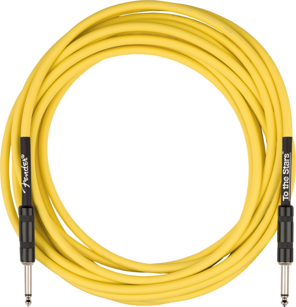 Fender Fender Tom Delonge To The Stars 18.6' Instrument Cable In Graffitti Yellow - Cables