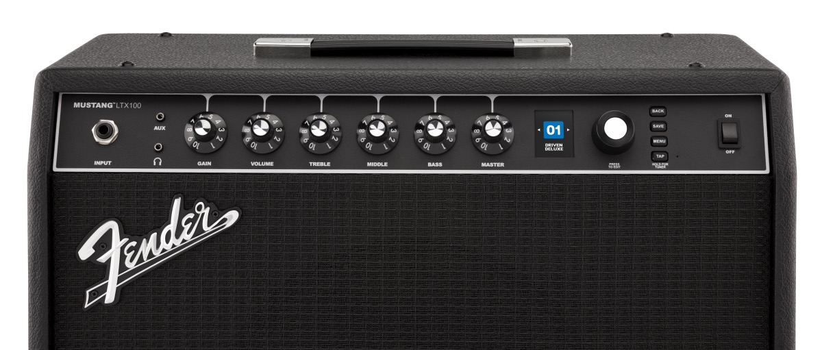 Fender Fender Mustang LTX100 Guitar Amp 100 Watt 1x12 Combo Amplifier - Amps