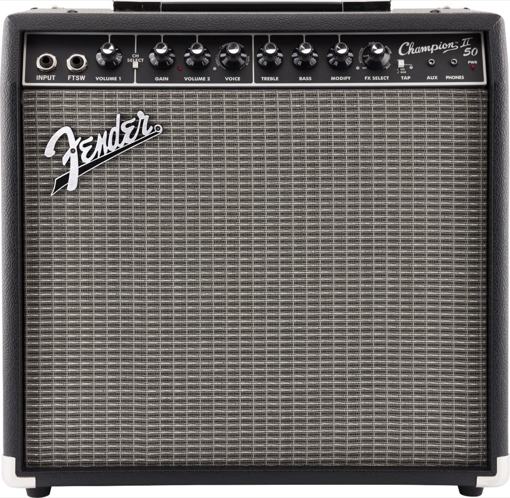 Fender Champion II 50 Watt Guitar Amp 1 x  …