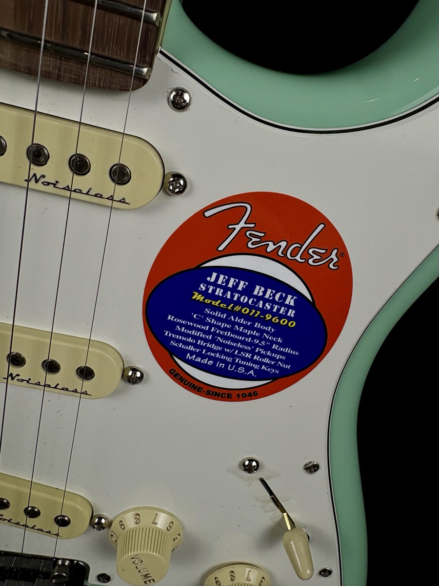 Fender Fender Jeff Beck Signature Strat, Surf Green - Guitars