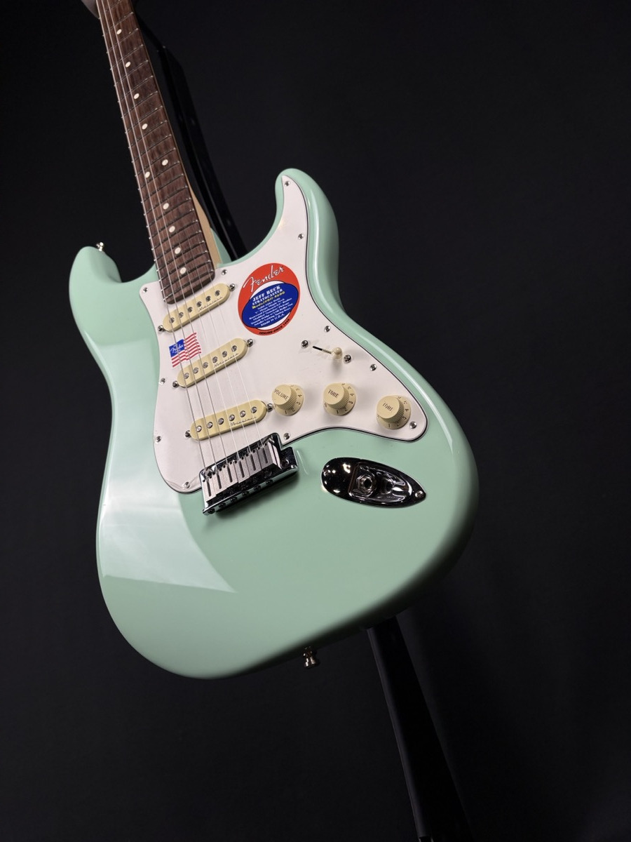 Fender Fender Jeff Beck Signature Strat, Surf Green - Guitars