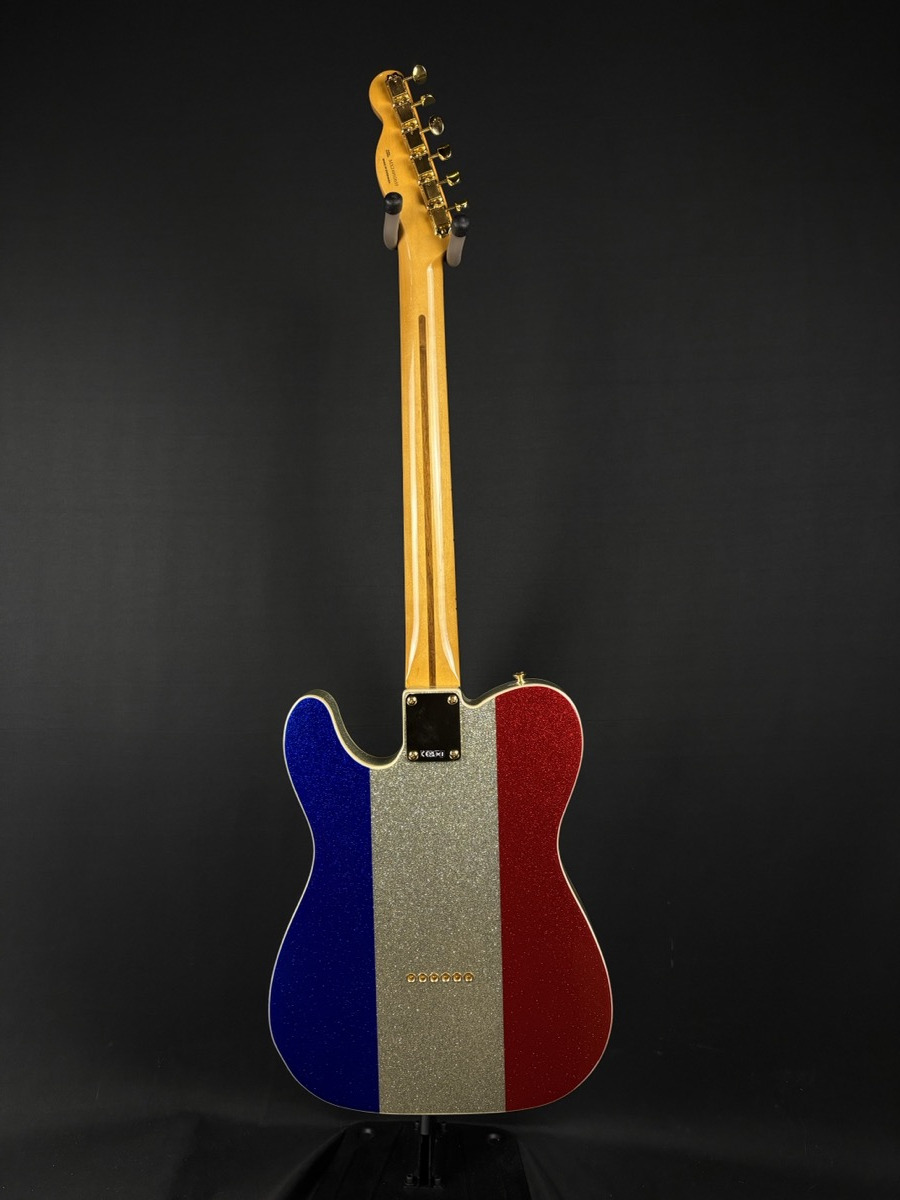 Fender Fender Buck Owens Telecaster -  Red, Silver And Blue Sparkle - Guitars