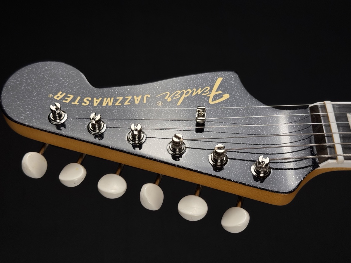 Fender Fender Limited Edition Gold Foil Jazzmaster In Black Sparkle - Guitars