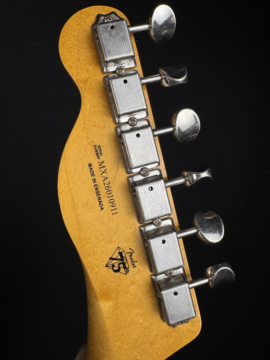 Fender Fender Limited Edition Vintera Roadworn '60s Double Esquire, Black, HS Case - Guitars