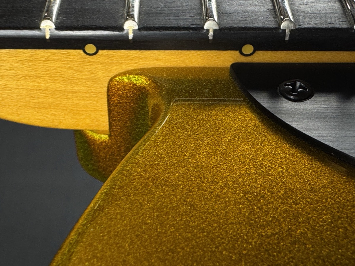 Fender Fender 75th Anniversary American Ultra II Telecaster, Ebony - Liquid Gold - Guitars