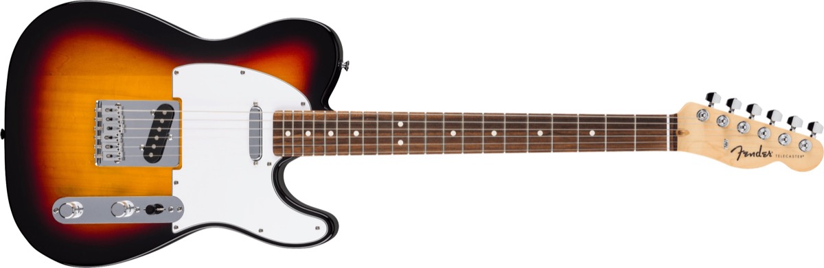 Fender Standard Telecaster In 3 Colour Sunburst