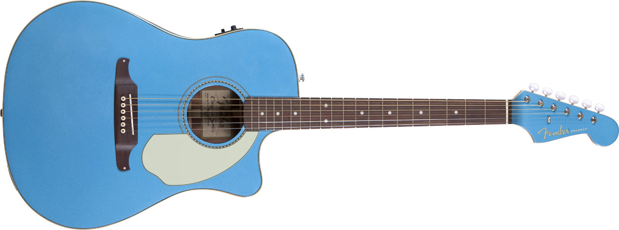 Fender Acoustic Sonoran SCE Acoustic Lake Placid Blue V2