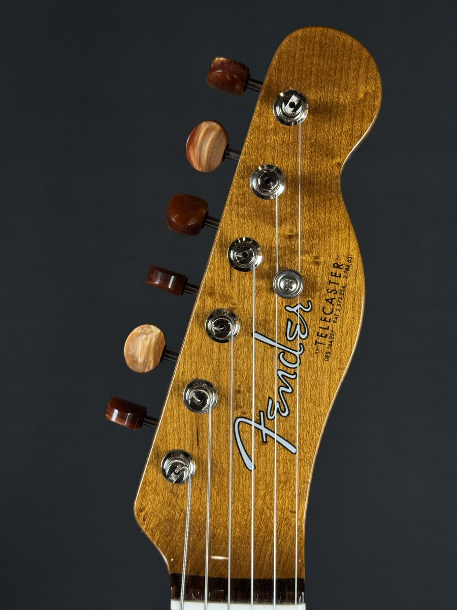 Fender Custom Shop Fender Custom Shop Artisan Knotty Pine Tele Thinline - Aged Natural - Guitars