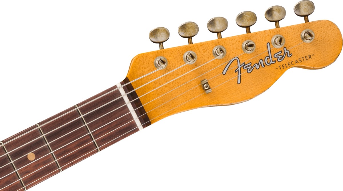 Fender Custom Shop Fender Custom Shop 1961 Telecaster Heavy Relic Faded Aged Bleached 3 Color Burst - Guitars
