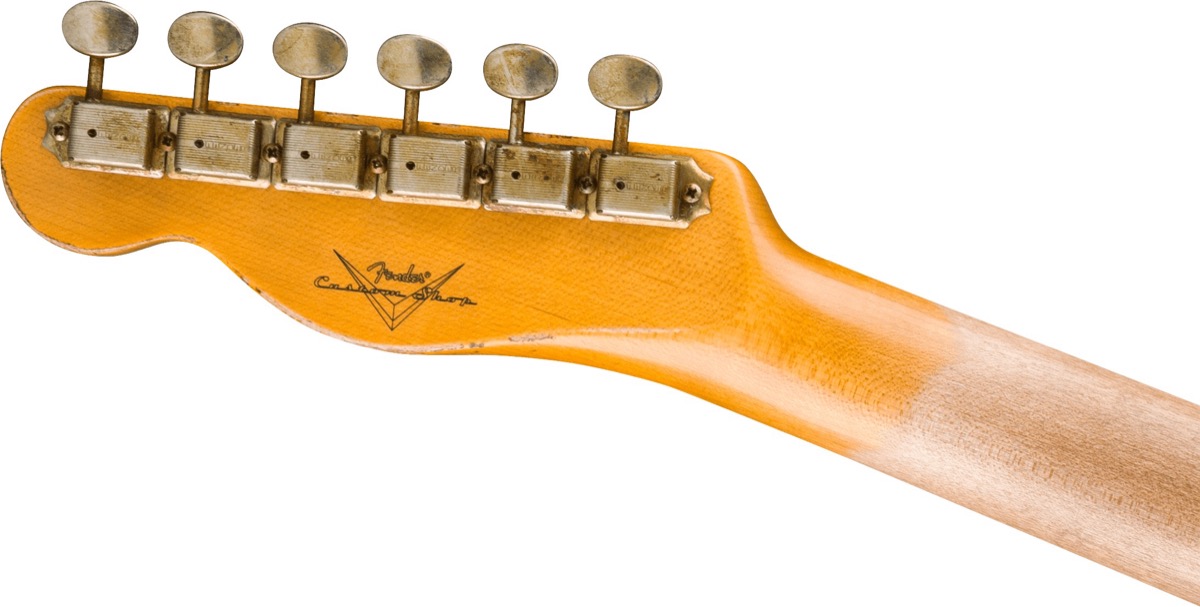 Fender Custom Shop Fender Custom Shop 1961 Telecaster Heavy Relic Faded Aged Bleached 3 Color Burst - Guitars