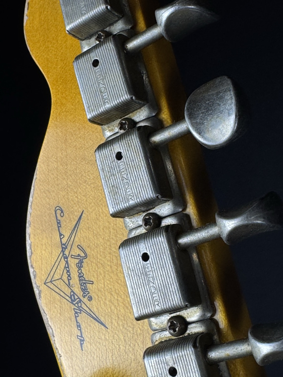 Fender Custom Shop Fender Custom Shop 1961 Telecaster Heavy Relic Faded Aged Bleached 3 Color Burst - Guitars