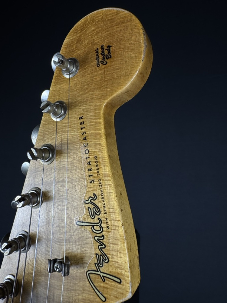 Fender Custom Shop Fender Custom Shop '59 Strat HSS Limited Edition Relic, Daphne Blue Metallic - Guitars