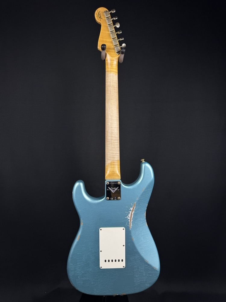 Fender Custom Shop Fender Custom Shop '59 Strat HSS Limited Edition Relic, Daphne Blue Metallic - Guitars