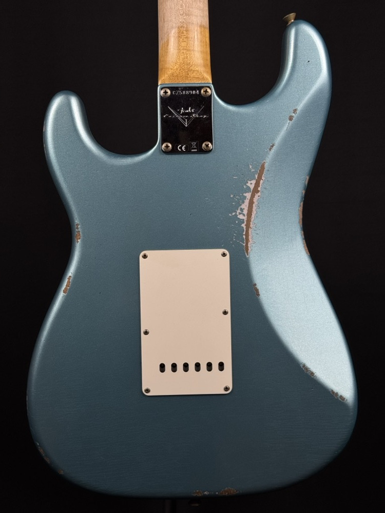 Fender Custom Shop Fender Custom Shop '59 Strat HSS Limited Edition Relic, Daphne Blue Metallic - Guitars
